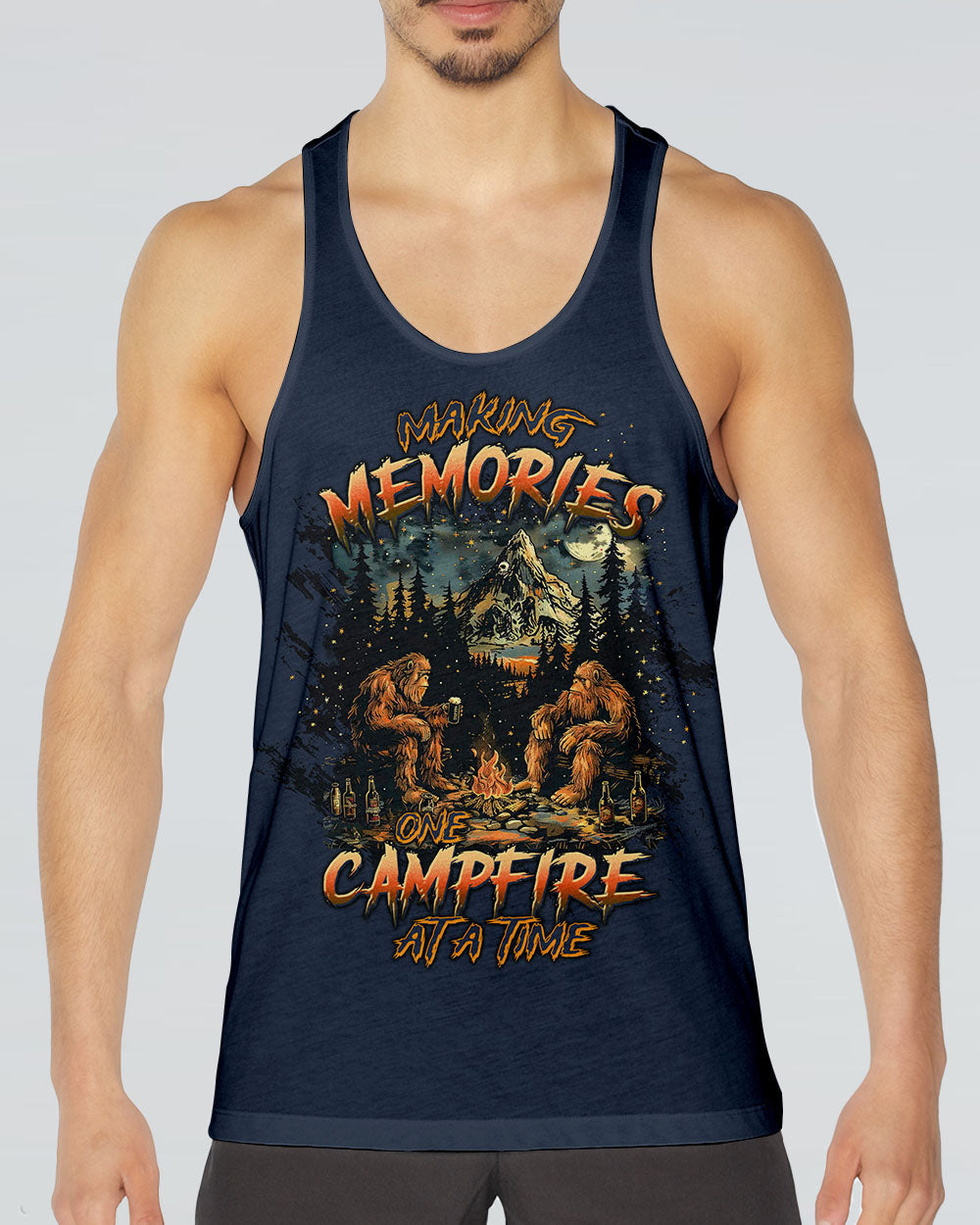 MAKING MEMORIES ONE CAMPFIRE AT A TIME BIGFOOT  ALL OVER PRINT - TLTW2911243