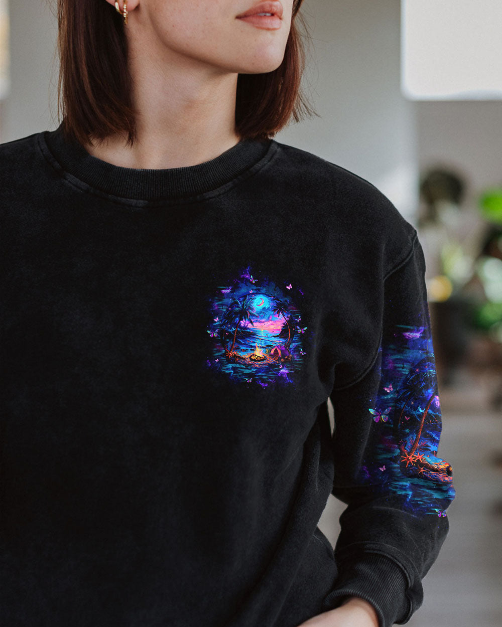 MAKING MEMORIES ONE CAMPFIRE AT A TIME BEACH ALL OVER PRINT - TLTW3005243