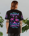 MAKING MEMORIES ONE CAMPFIRE AT A TIME FLAMINGO CHRISTMAS  ALL OVER PRINT - TLTW3110245