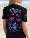 MAKING MEMORIES ONE CAMPFIRE AT A TIME FLAMINGO CHRISTMAS  ALL OVER PRINT - TLTW3110245