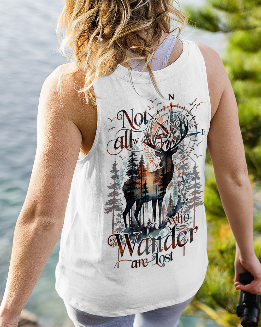 NOT ALL WHO WANDER ARE LOST ALL OVER PRINT - TY0711241