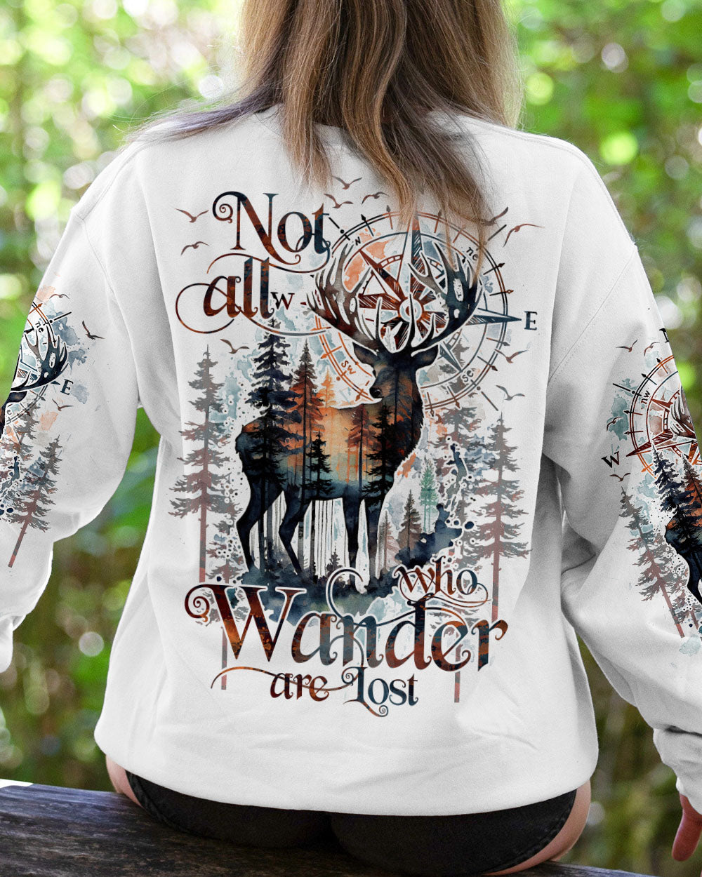 NOT ALL WHO WANDER ARE LOST ALL OVER PRINT - TY0711241