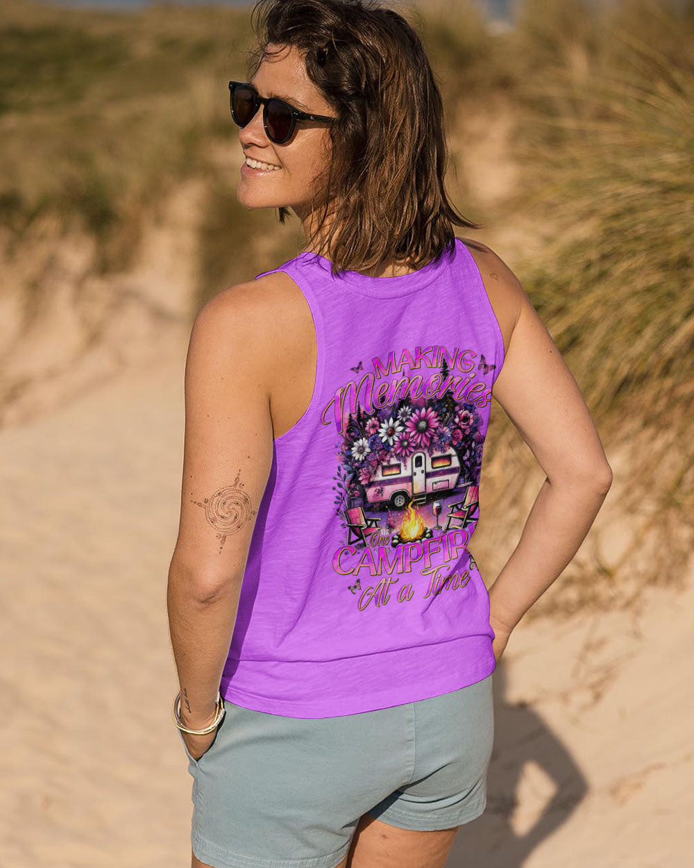 MAKING MEMORIES ONE CAMPFIRE AT A TIME ALL OVER PRINT - TYHI0407241
