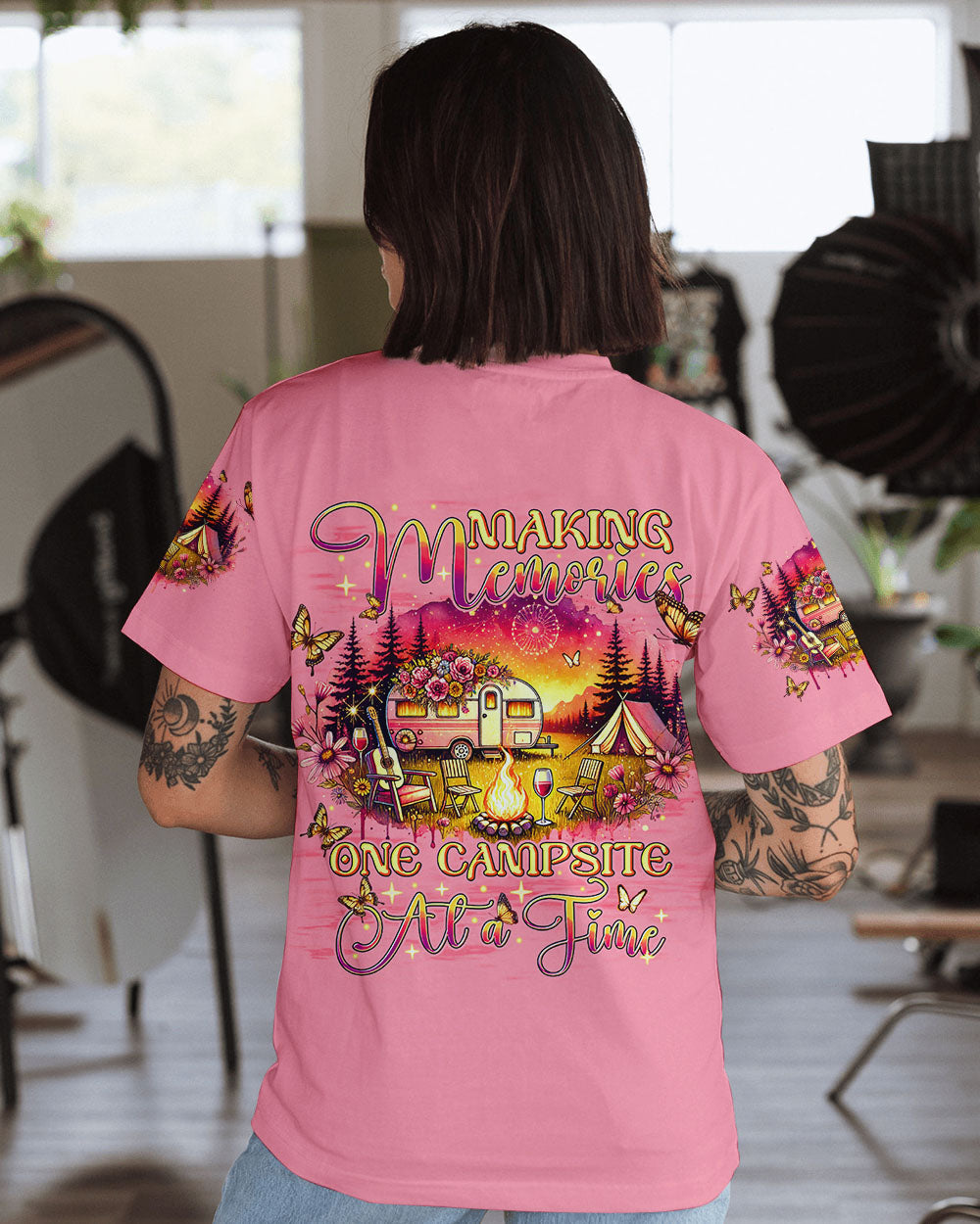 MAKING MEMORIES ONE CAMPSITE AT A TIME ALL OVER PRINT - TYHI2406242