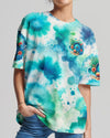 NOT ALL WHO WANDER ARE LOST TIE DYE ALL OVER PRINT - TYHI2705241