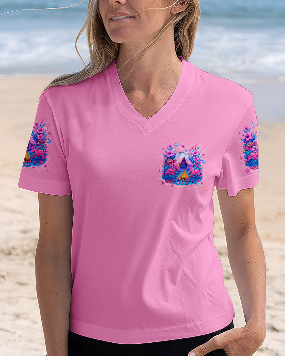 IF I'M DRUNK FLAMINGO CAMPING ALL OVER PRINT - TYPQ0206252