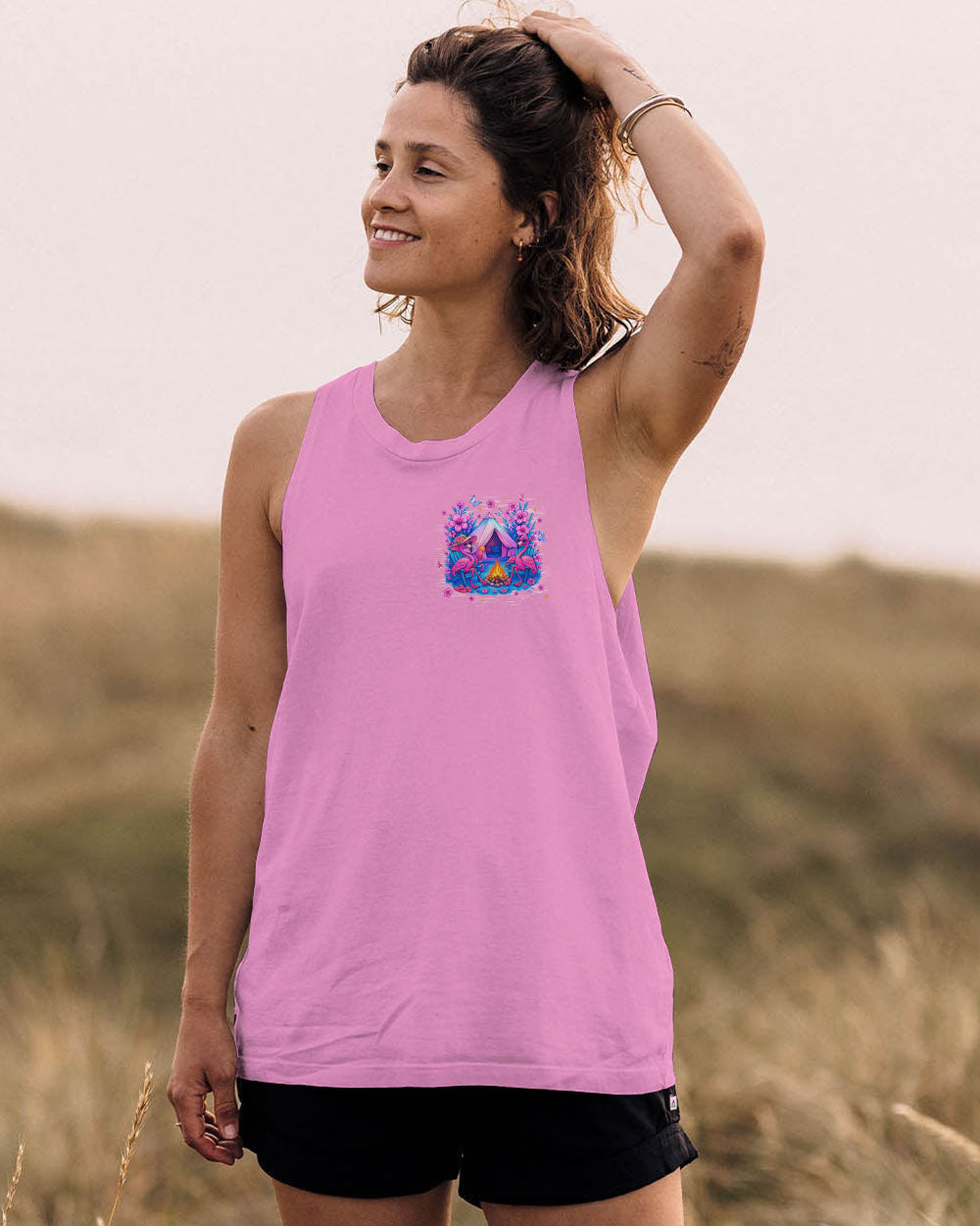 IF I'M DRUNK FLAMINGO CAMPING ALL OVER PRINT - TYPQ0206252