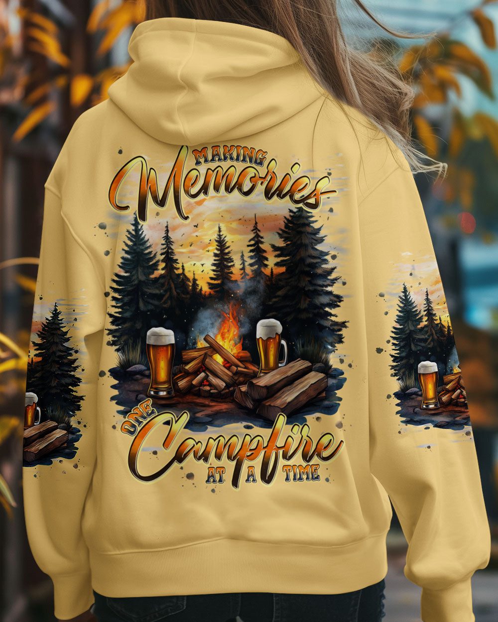 MAKING MEMORIES ONE CAMPFIRE AT A TIME ALL OVER PRINT - TYPQ0506254