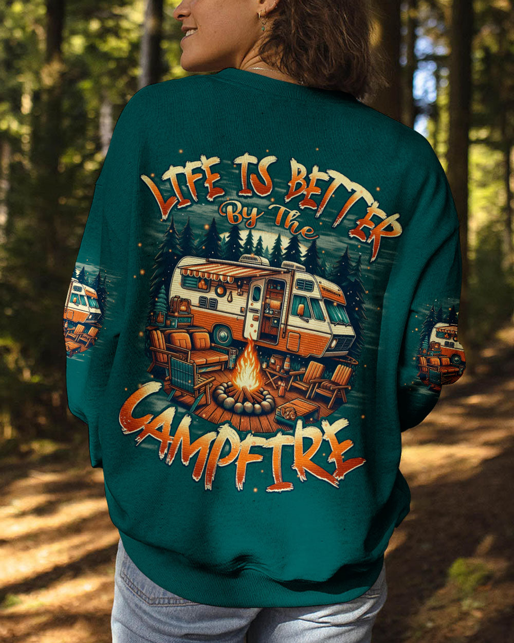 LIFE IS BETTER BY THE CAMPFIRE ALL OVER PRINT - TYPQ0508251