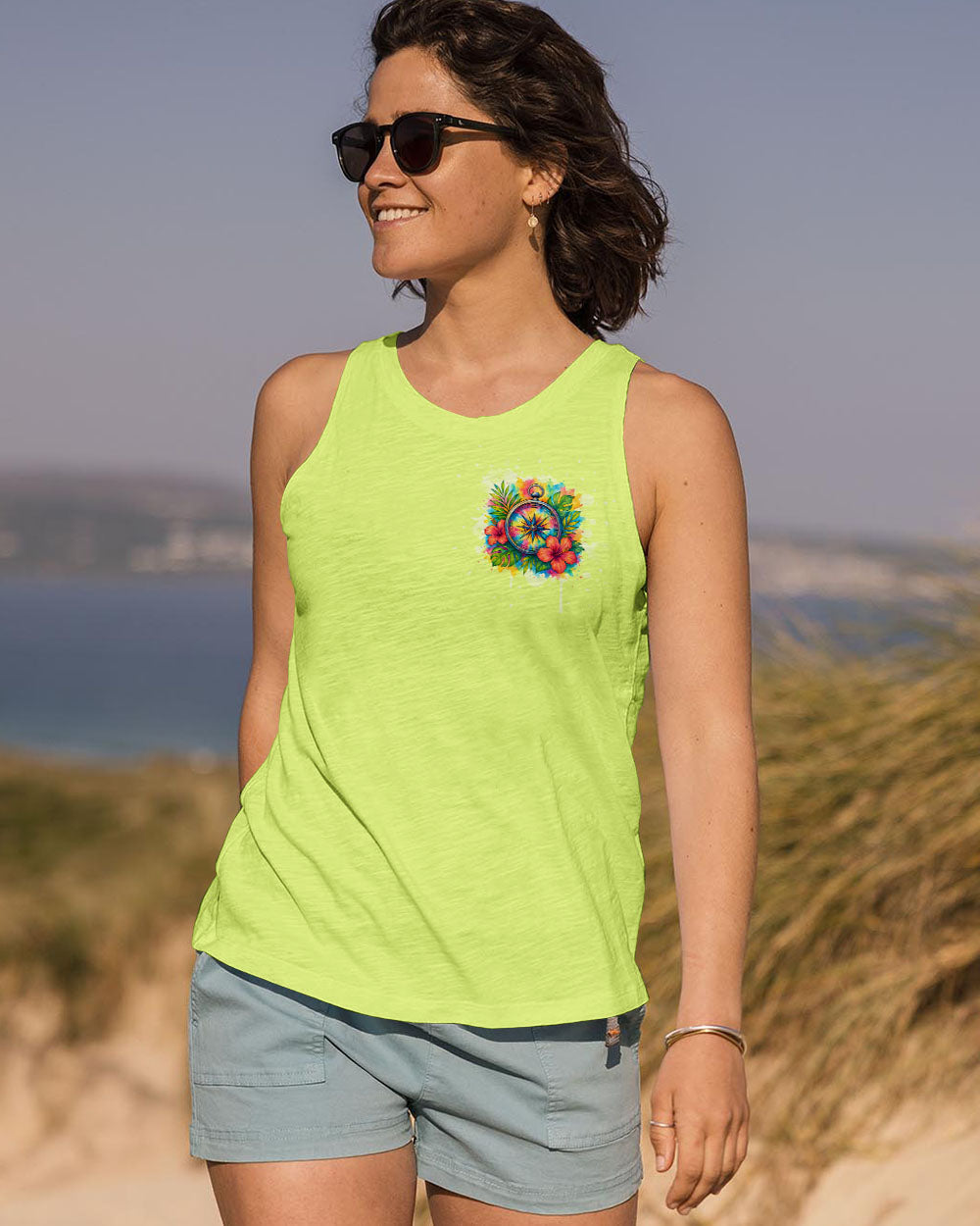 NOT ALL WHO WANDER ARE LOST COMPASS ALL OVER PRINT - TYPQ0707252