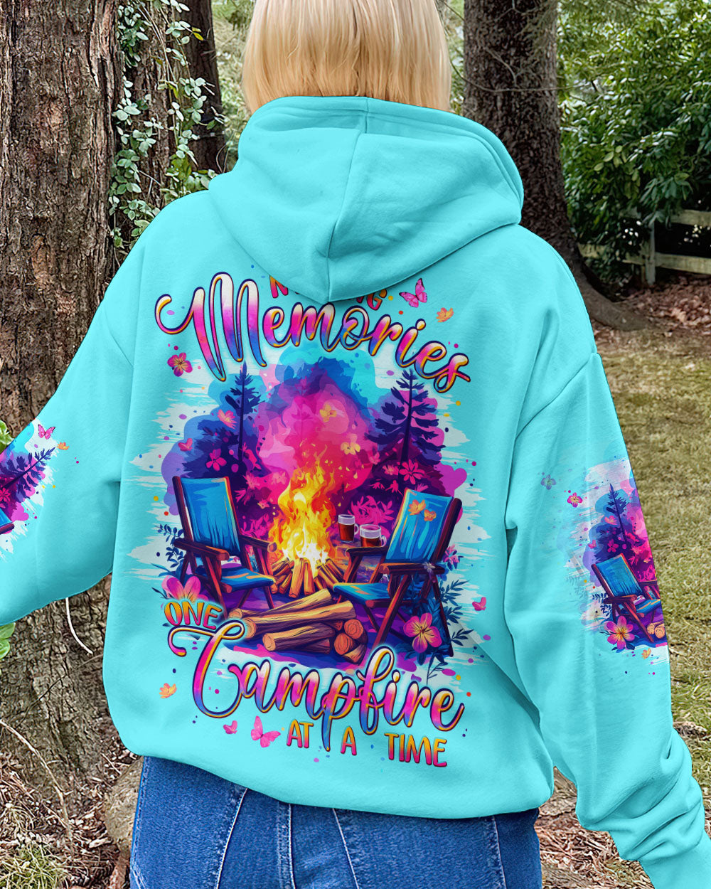 MAKING MEMORIES ONE CAMPFIRE AT A TIME ALL OVER PRINT - TYPQ0906254