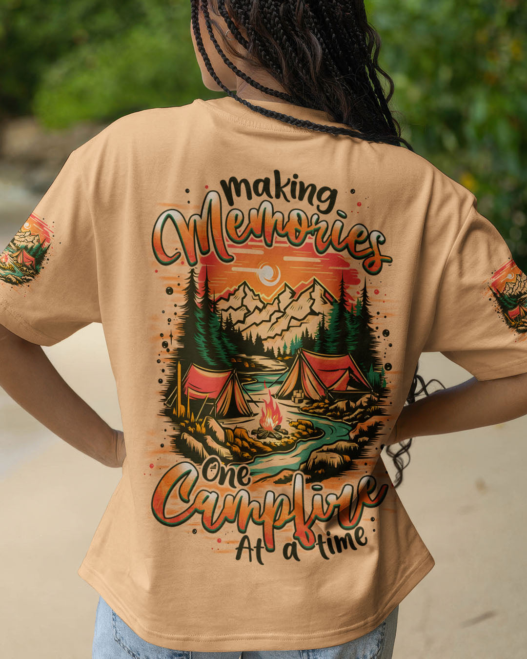 MAKING MEMORIES ONE CAMPFIRE AT A TIME ALL OVER PRINT - TYPQ1308253