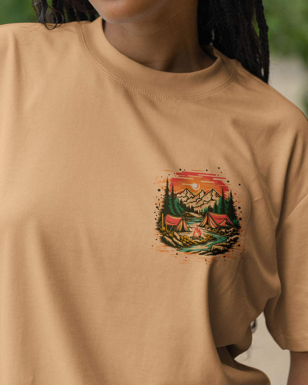 MAKING MEMORIES ONE CAMPFIRE AT A TIME ALL OVER PRINT - TYPQ1308253
