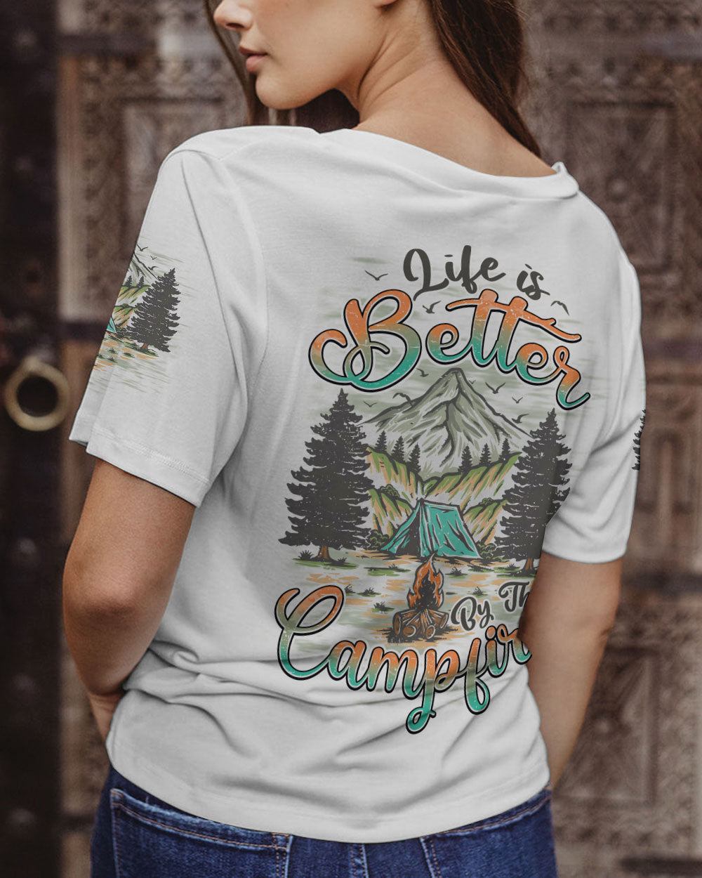 LIFE IS BETTER BY THE CAMPFIRE ALL OVER PRINT - TYPQ1508252