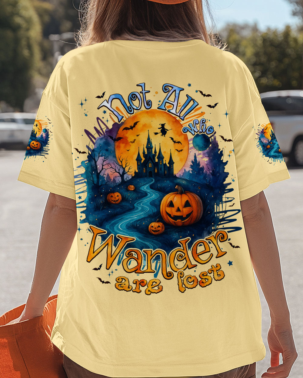 NOT ALL WHO WANDER ARE LOST HALLOWEEN ALL OVER PRINT - TYPQ3107253