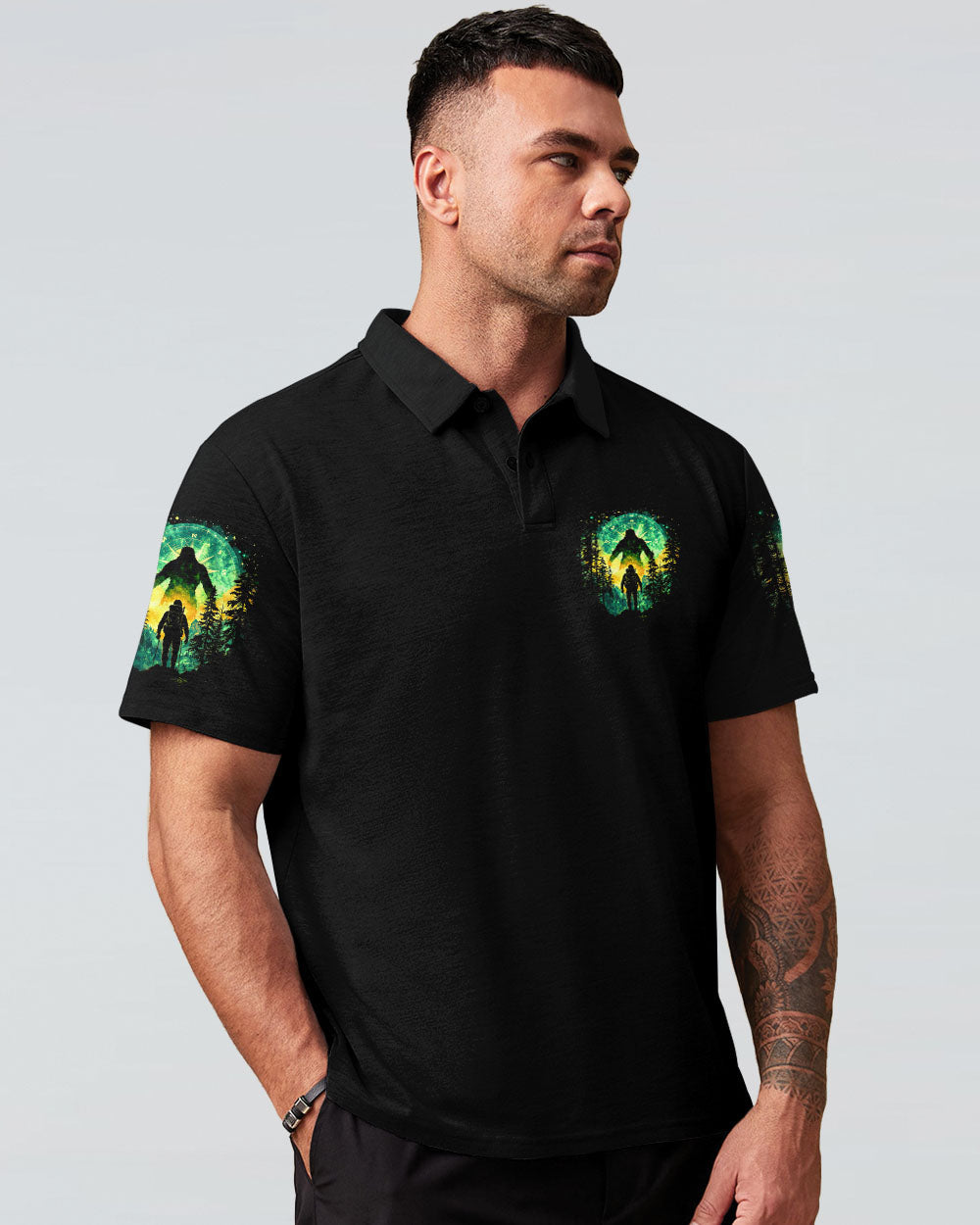BIGFOOT SAW ME BUT NOBODY BELIEVES HIM ALL OVER PRINT - TYQY0502243