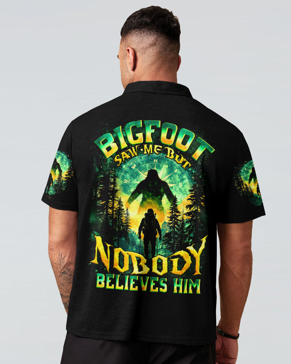 BIGFOOT SAW ME BUT NOBODY BELIEVES HIM ALL OVER PRINT - TYQY0502243