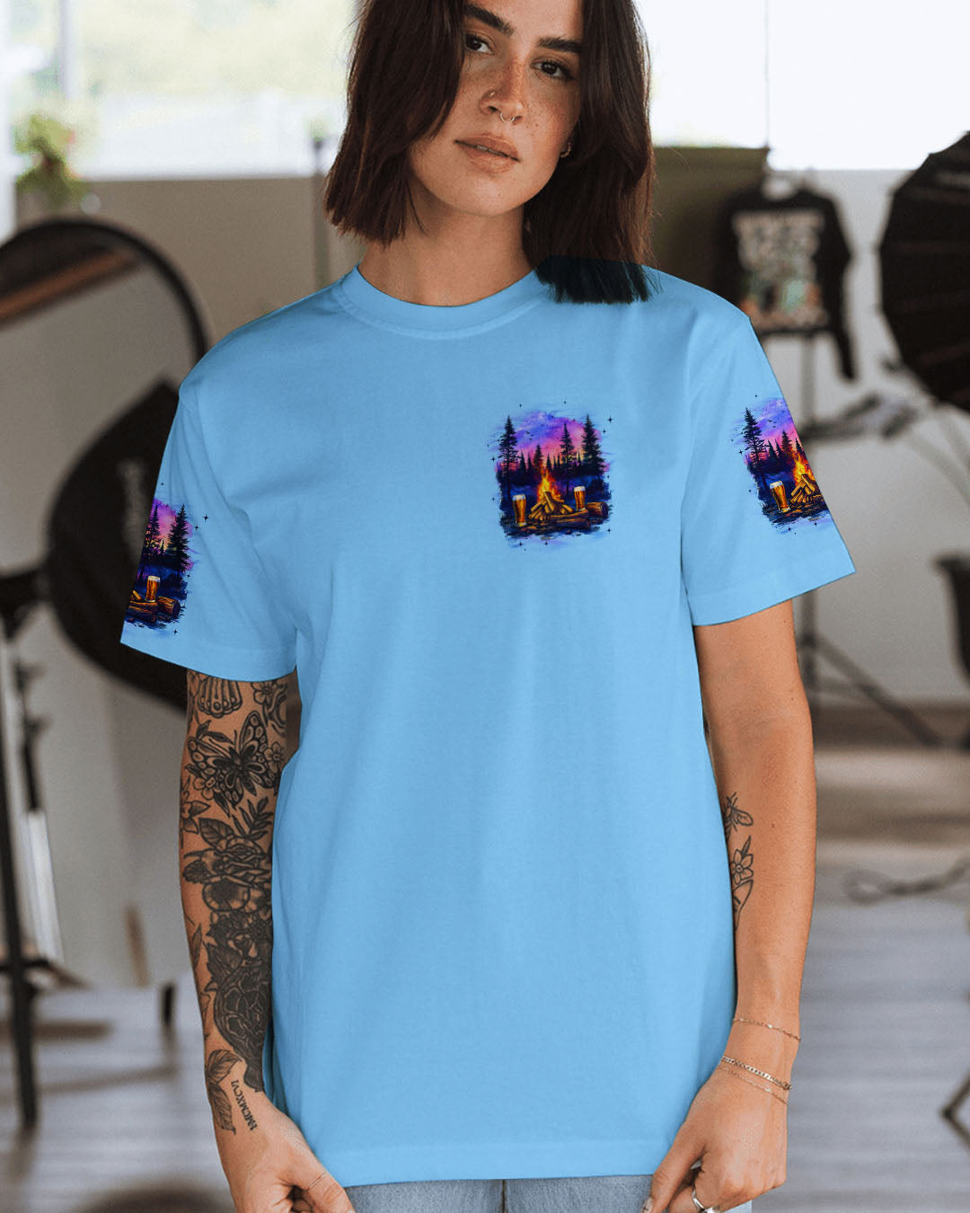 LET'S GET DRUNK IN THE WOODS ALL OVER PRINT - TYQY0606253