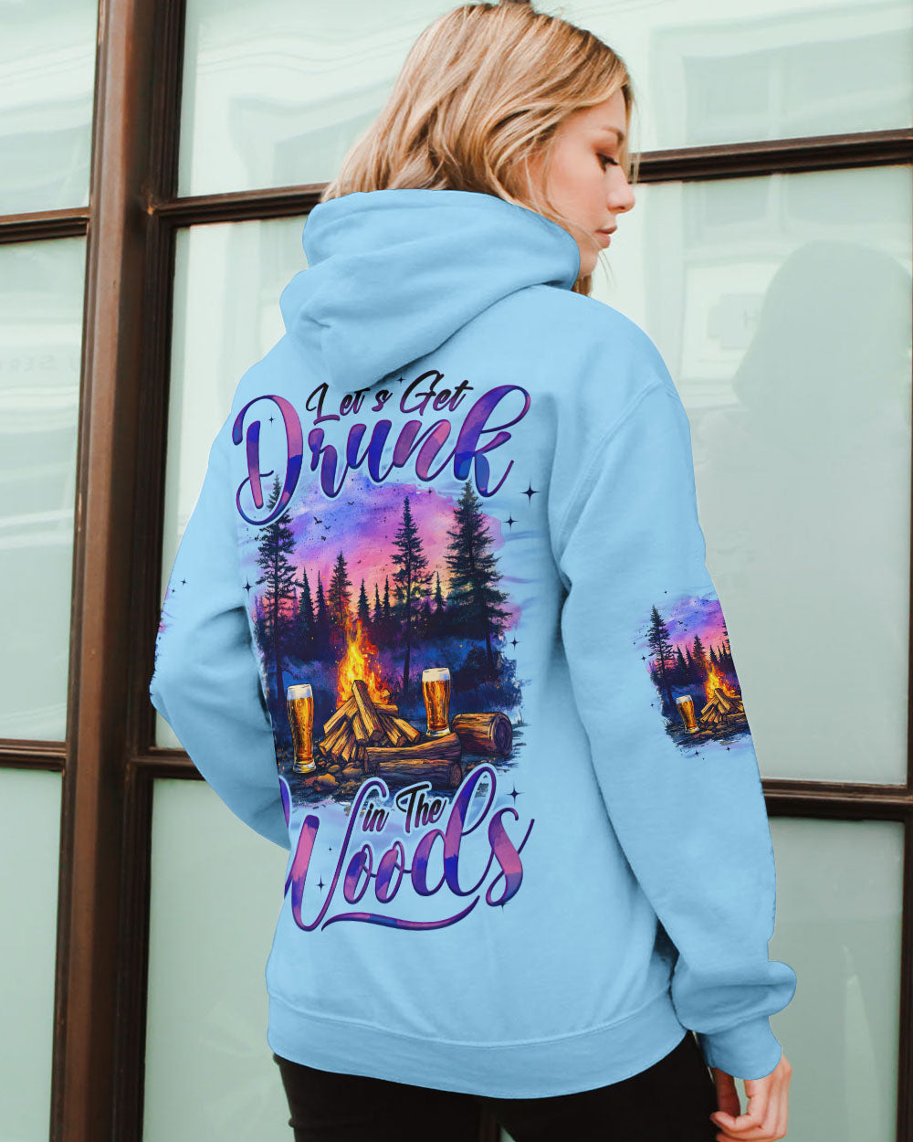 LET'S GET DRUNK IN THE WOODS ALL OVER PRINT - TYQY0606253