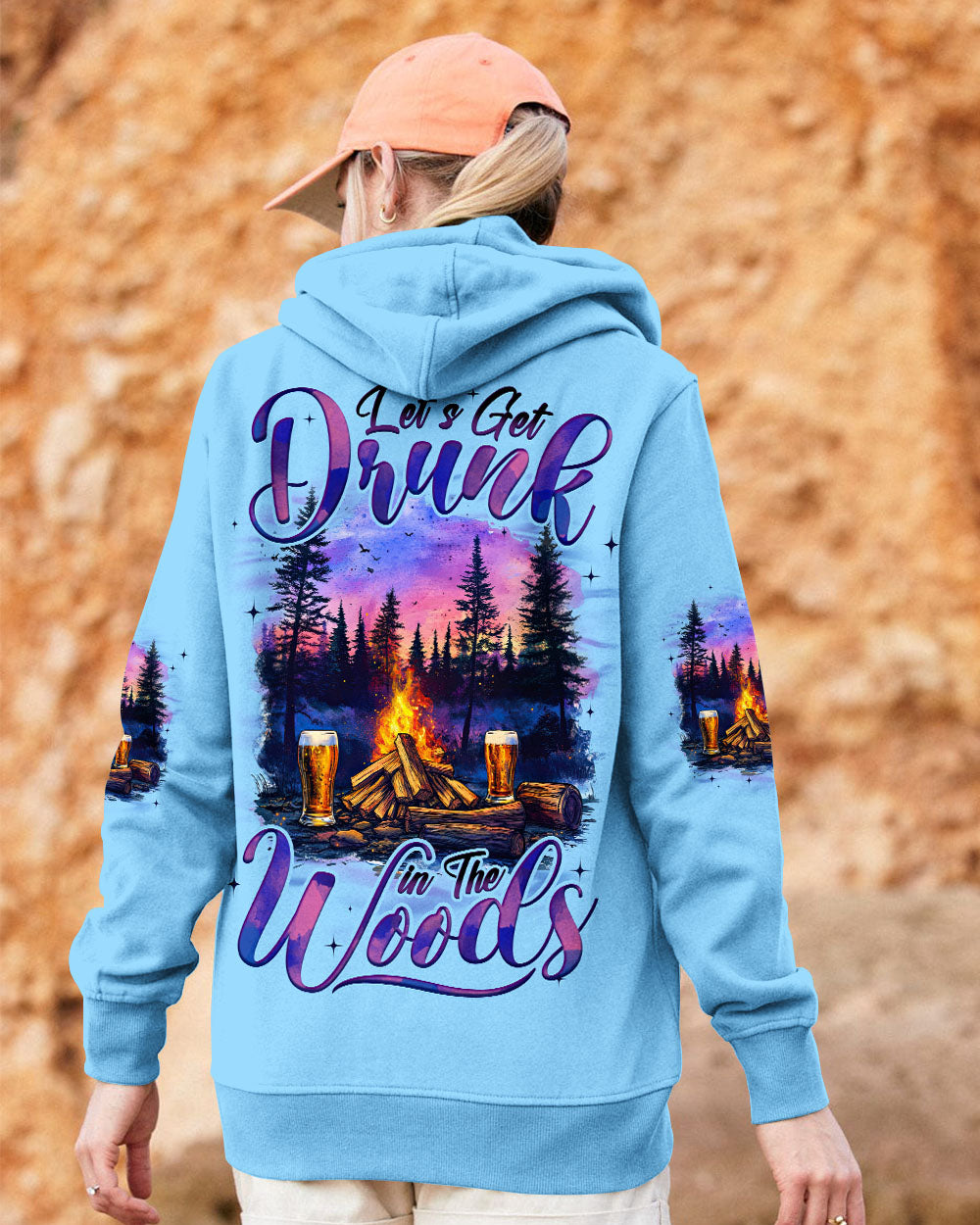LET'S GET DRUNK IN THE WOODS ALL OVER PRINT - TYQY0606253