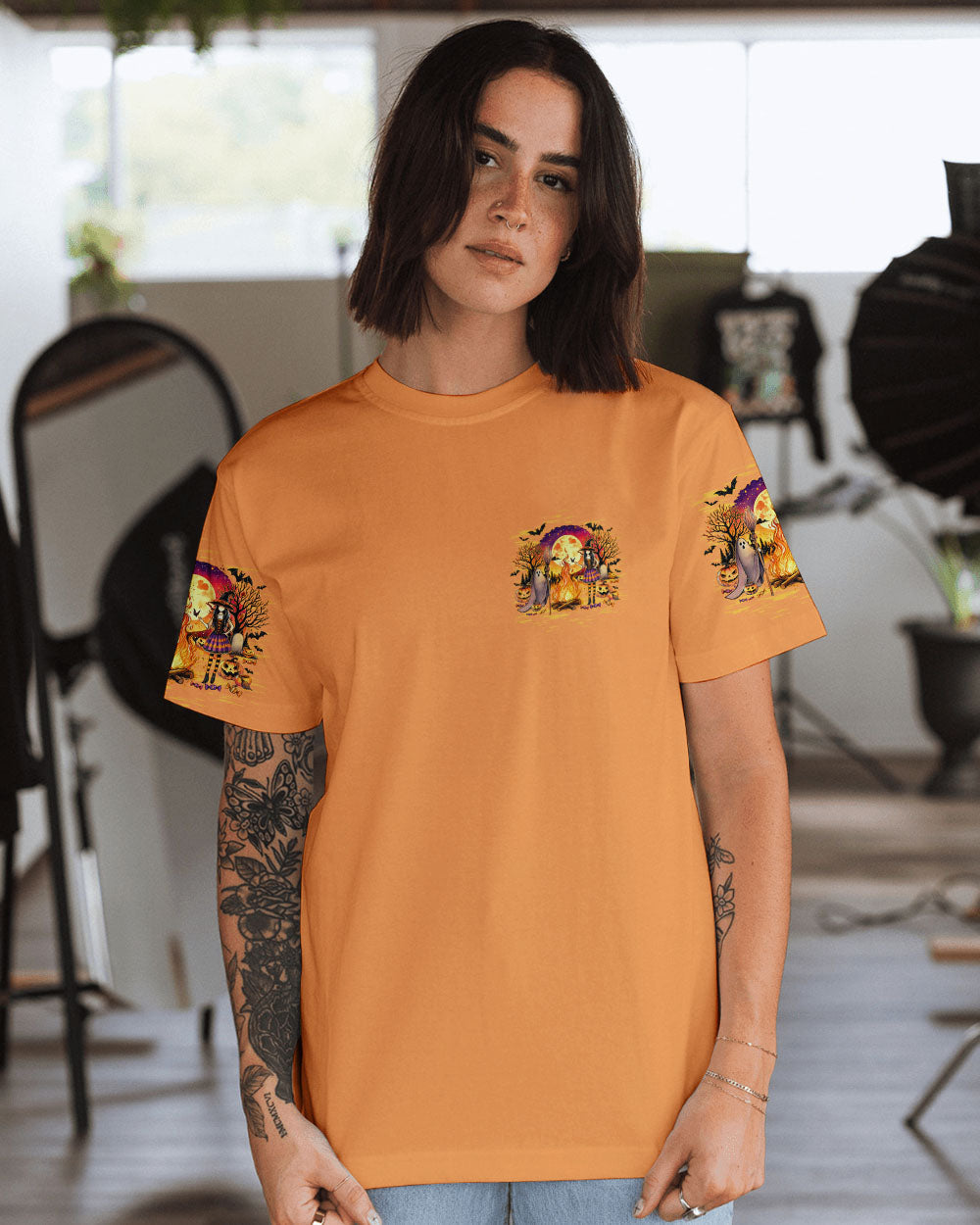 MAKING MEMORIES ONE CAMPFIRE AT A TIME HALLOWEEN ALL OVER PRINT - TYQY0708242