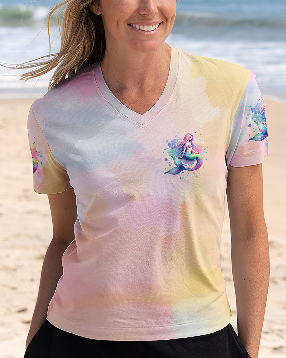 FIND ME WHERE THE WILD THINGS ARE MERMAID ALL OVER PRINT - TYQY0811241