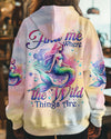 FIND ME WHERE THE WILD THINGS ARE MERMAID ALL OVER PRINT - TYQY0811241