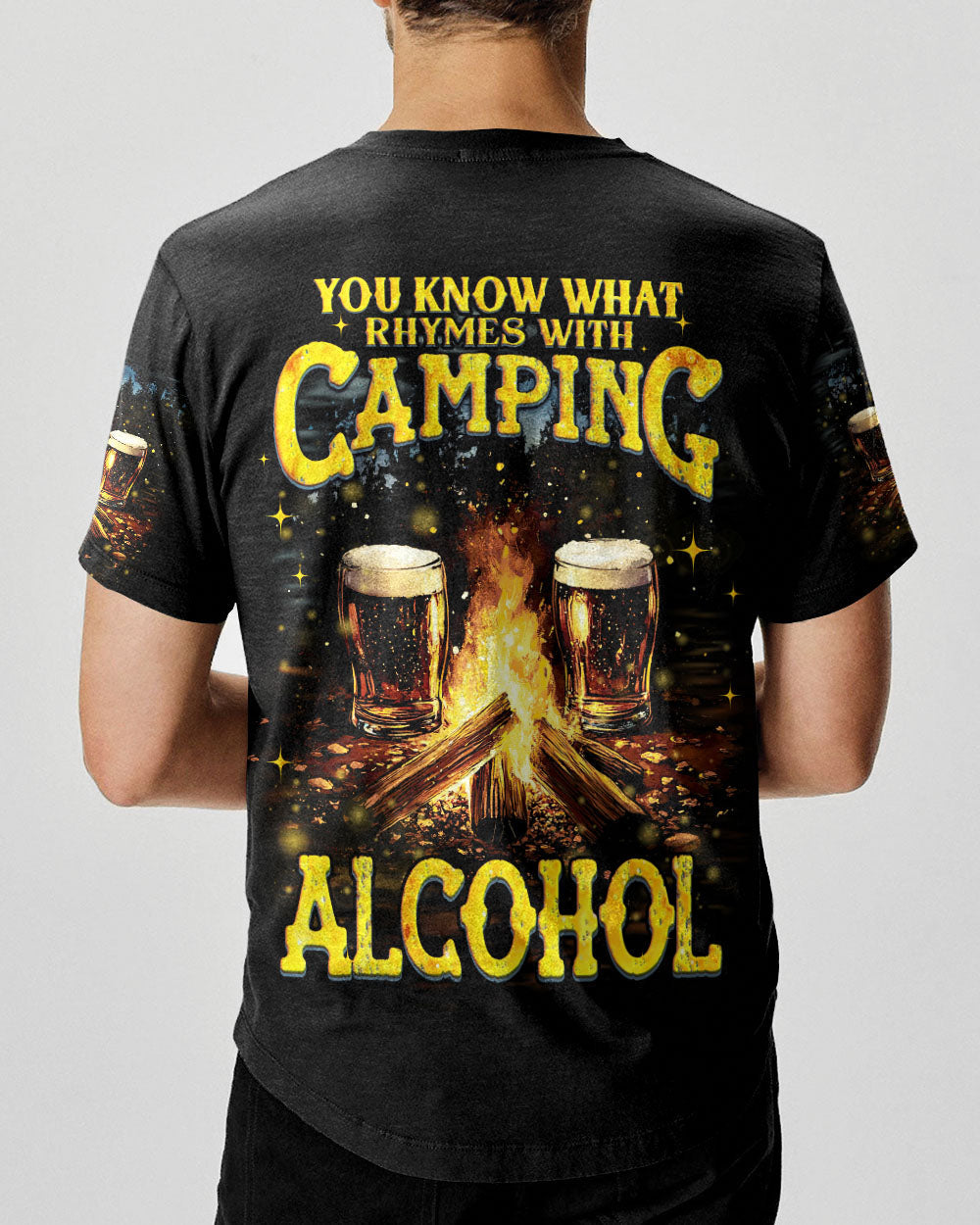 WHAT RHYMES WITH CAMPING ALL OVER PRINT - TYQY0906253