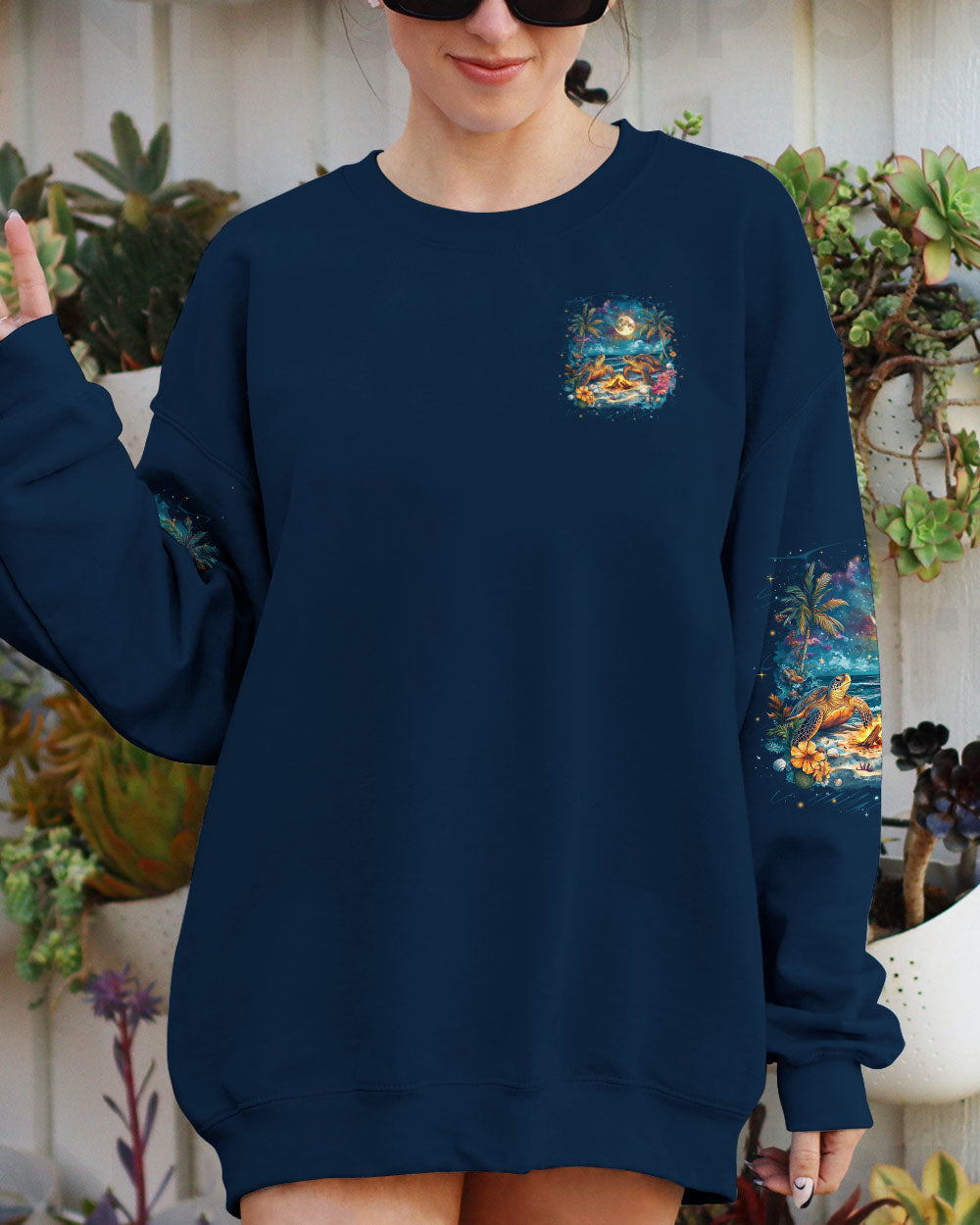 MAKING MEMORIES ONE CAMPFIRE AT A TIME TURTLES ALL OVER PRINT - TYQY0912241