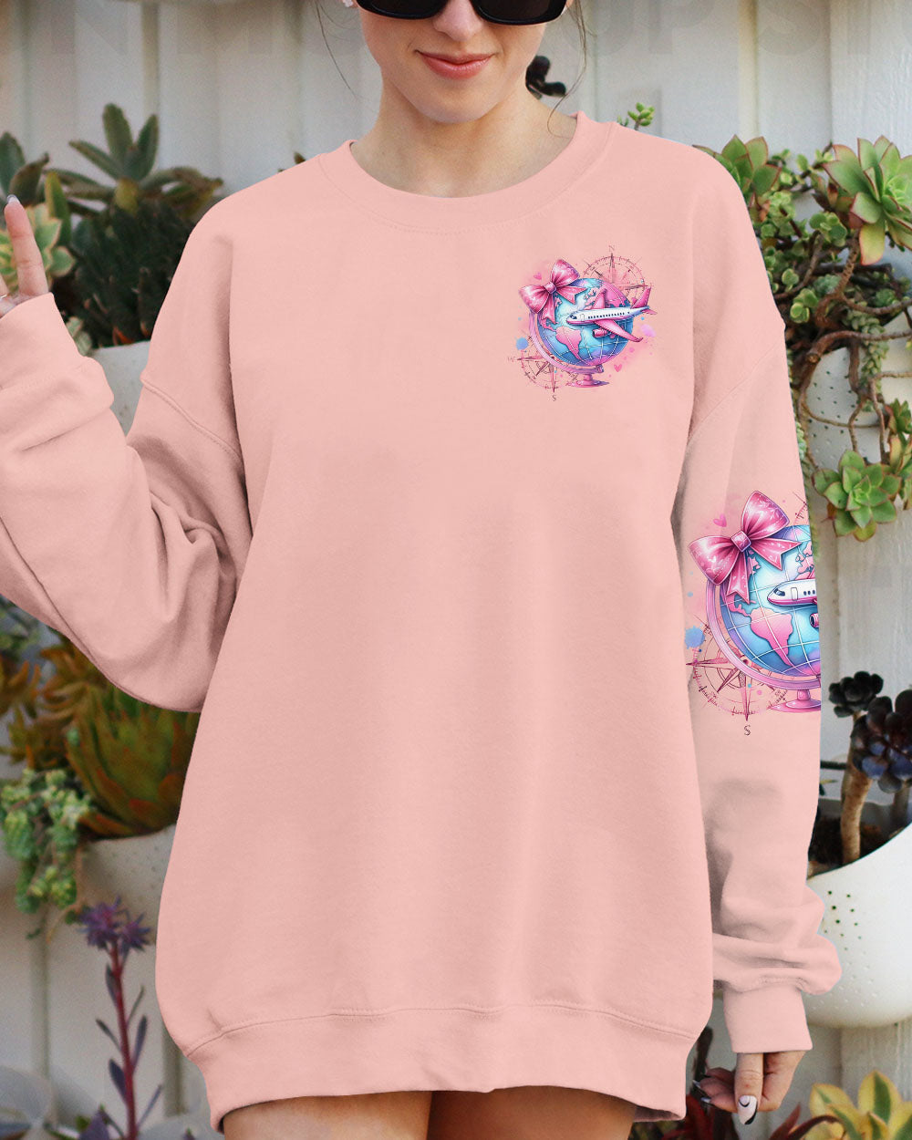 JUST A GIRL WHO LOVES TRAVEL ALL OVER PRINT - TYQY1102254