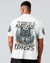 THE CLOSER I GET TO NATURE WOLF ALL OVER PRINT - TYQY1109242