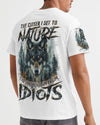 THE CLOSER I GET TO NATURE WOLF ALL OVER PRINT - TYQY1109242