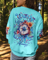 WANDER OFTEN WONDER ALWAYS COMPASS ALL OVER PRINT - TYQY1203253