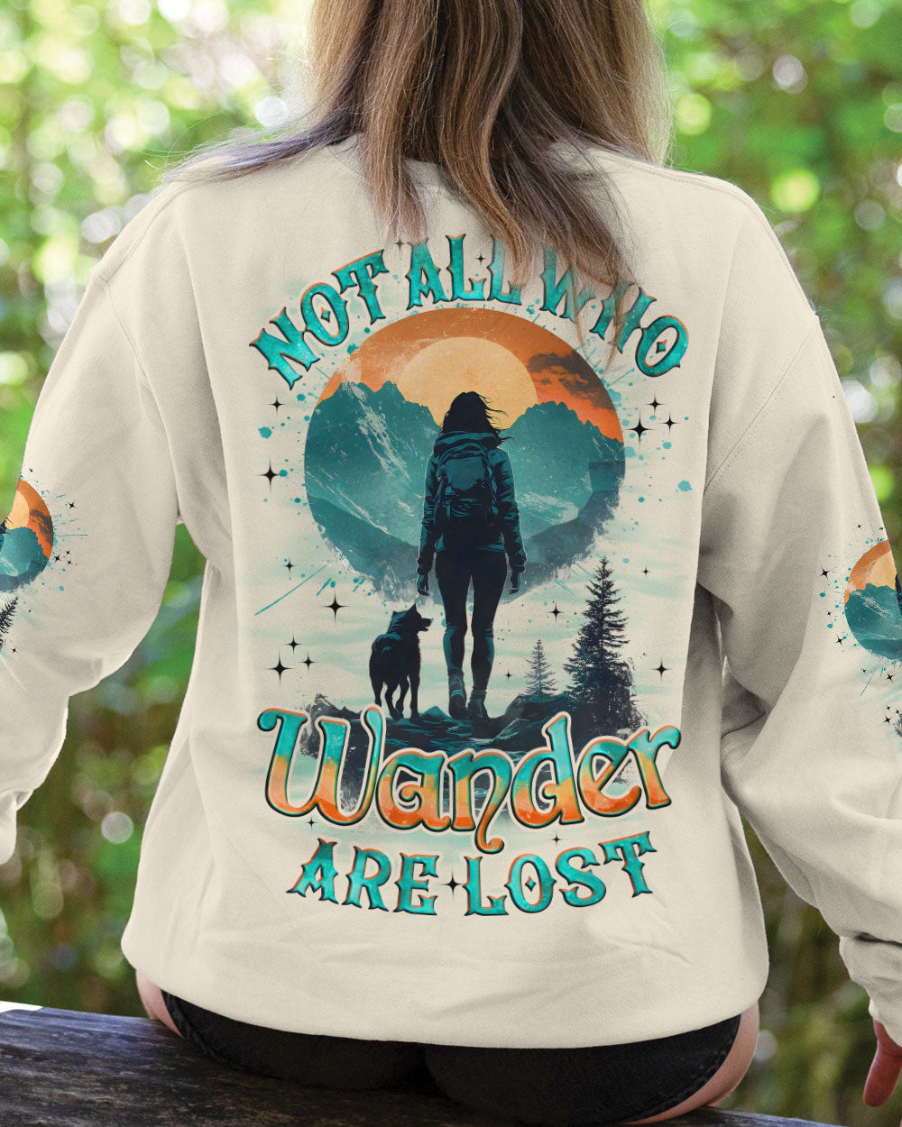 NOT ALL WHO WANDER ARE LOST ALL OVER PRINT - TYQY1208252
