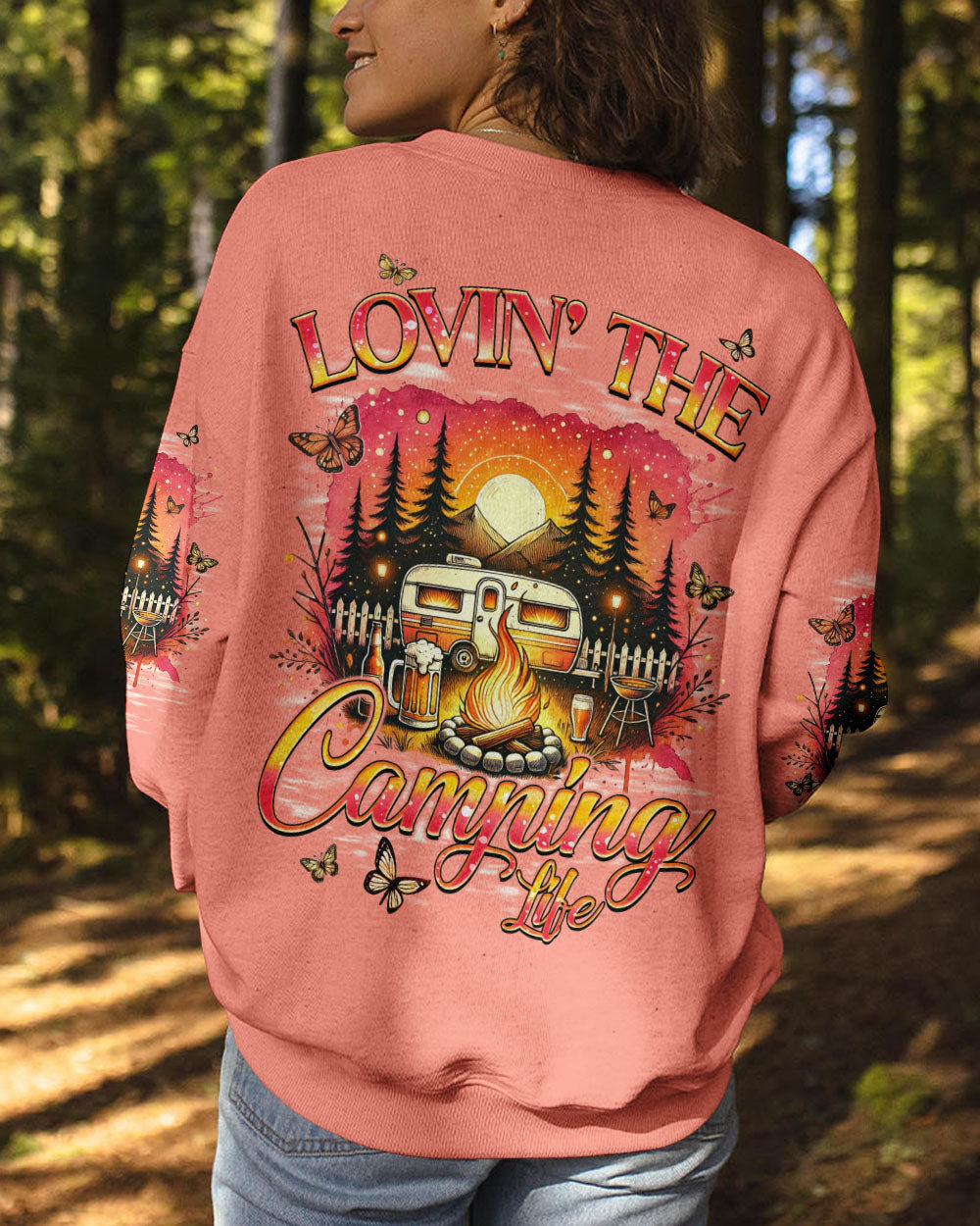 LOVING THE CAMPING LIFE ALL OVER PRINT - TYQY1307244