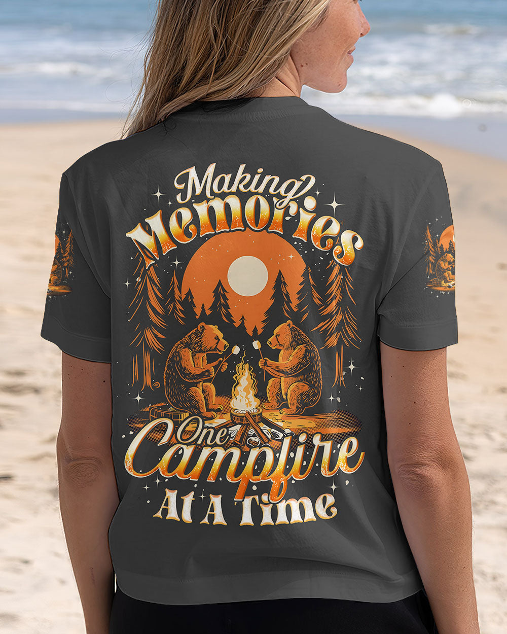 MAKING MEMORIES ONE CAMPFIRE AT A TIME ALL OVER PRINT - TYQY1405252