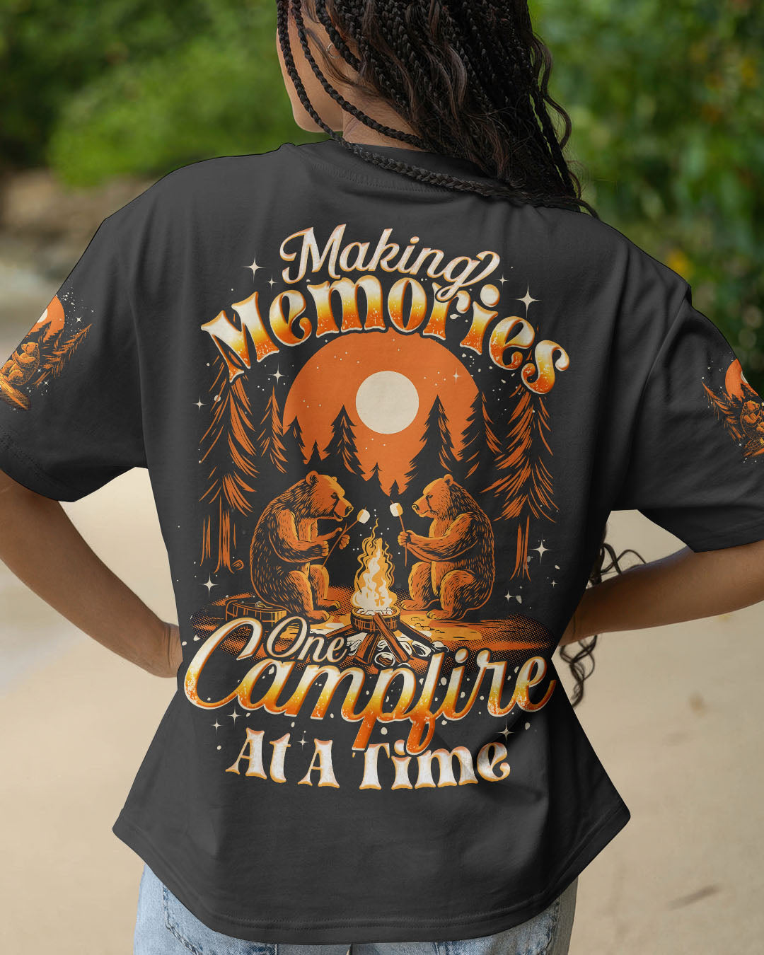 MAKING MEMORIES ONE CAMPFIRE AT A TIME ALL OVER PRINT - TYQY1405252