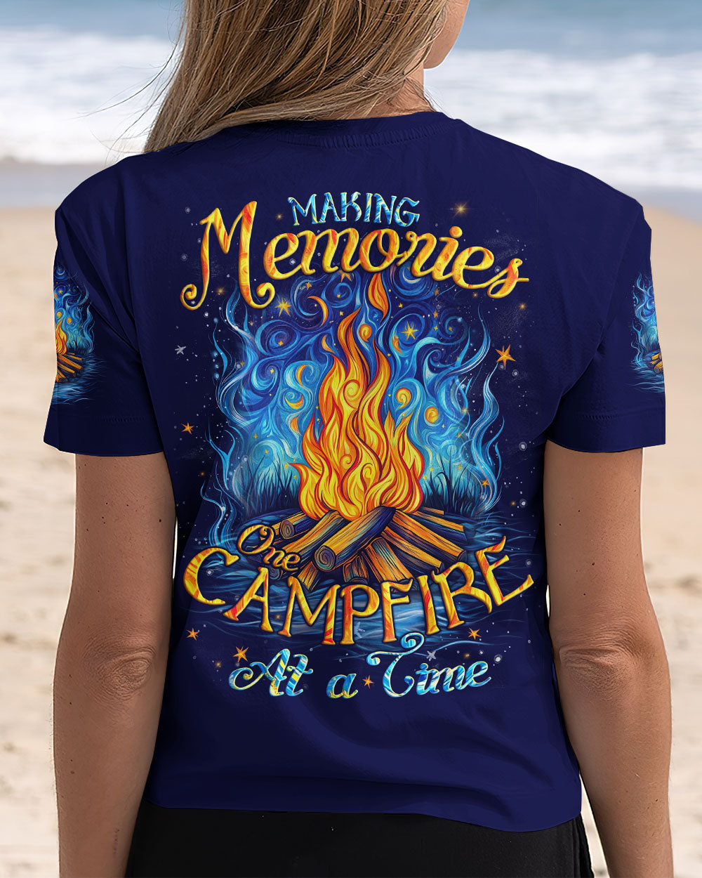 MAKING MEMORIES ONE CAMPFIRE AT A TIME ALL OVER PRINT - TYQY1501253