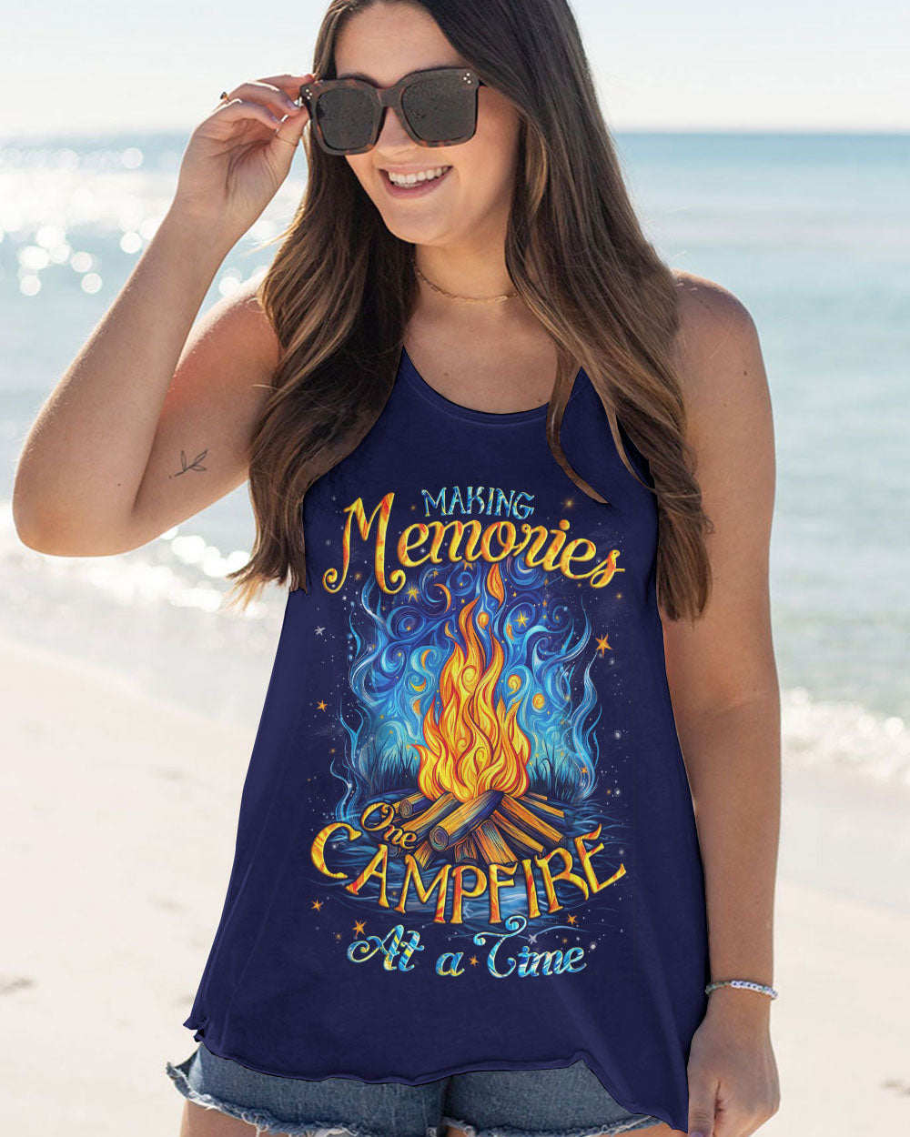MAKING MEMORIES ONE CAMPFIRE AT A TIME ALL OVER PRINT - TYQY1501253