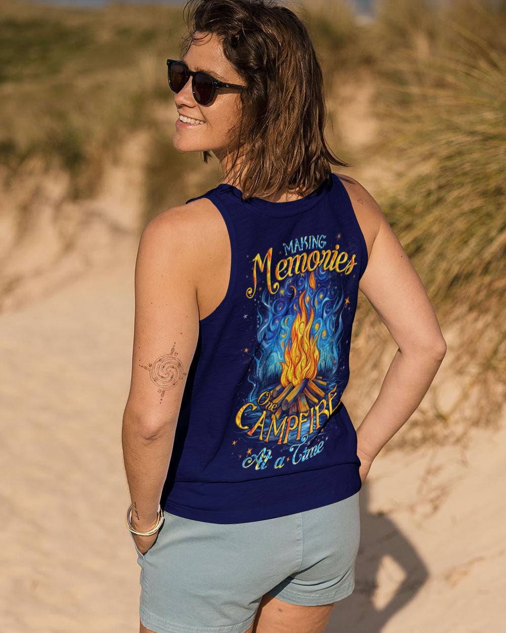 MAKING MEMORIES ONE CAMPFIRE AT A TIME ALL OVER PRINT - TYQY1501253