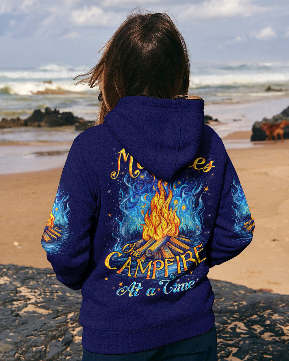 MAKING MEMORIES ONE CAMPFIRE AT A TIME ALL OVER PRINT - TYQY1501253