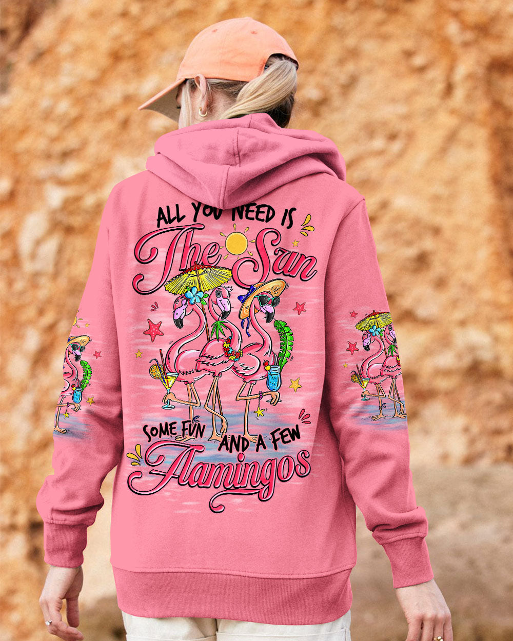 ALL YOU NEED FLAMINGO ALL OVER PRINT - TYQY1804253