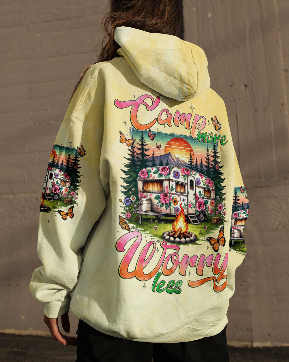 CAMP MORE WORRY LESS ALL OVER PRINT - TYQY1909244