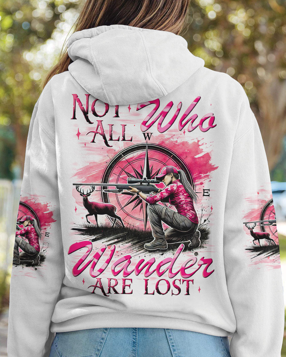 NOT ALL WHO WANDER ARE LOST HUNTING ALL OVER PRINT - TYQY2011244
