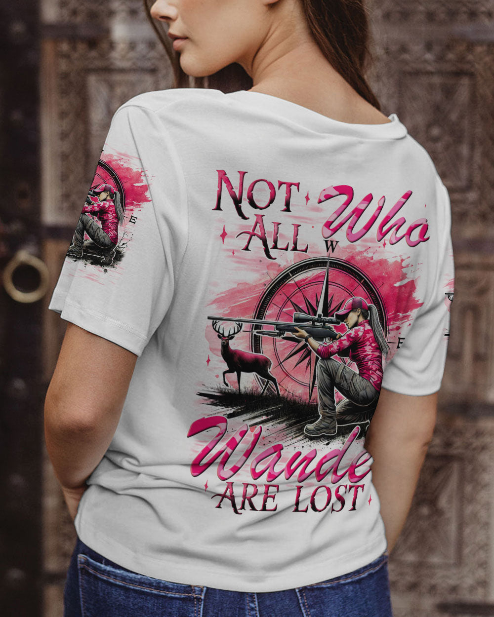 NOT ALL WHO WANDER ARE LOST HUNTING ALL OVER PRINT - TYQY2011244
