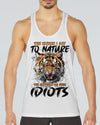THE CLOSER I GET TO NATURE TIGER ALL OVER PRINT - TYQY2111242