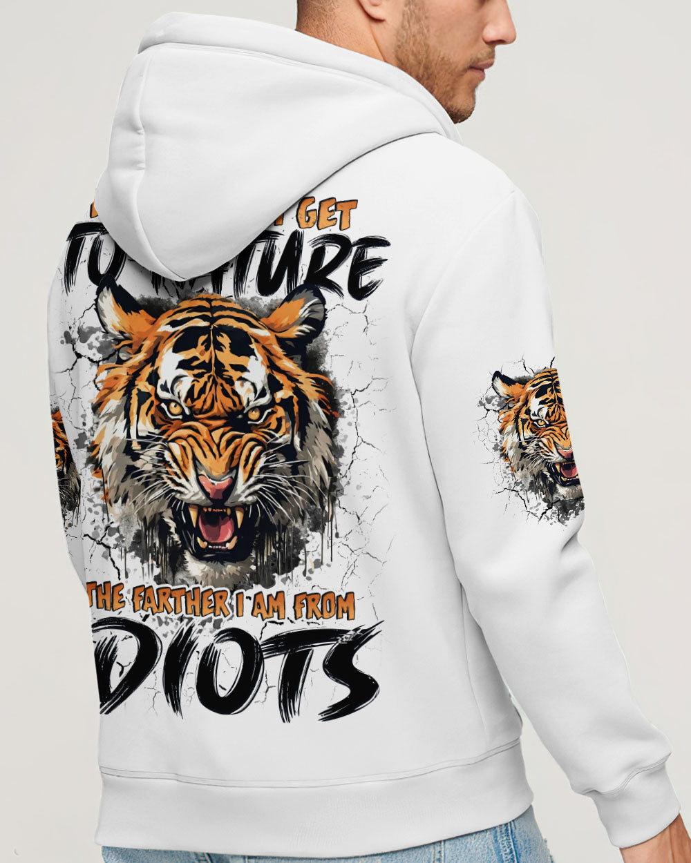 THE CLOSER I GET TO NATURE TIGER ALL OVER PRINT - TYQY2111242