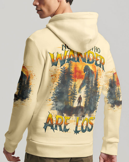 NOT ALL WHO WANDER ARE LOST BIGFOOT ALL OVER PRINT - TYQY2310242