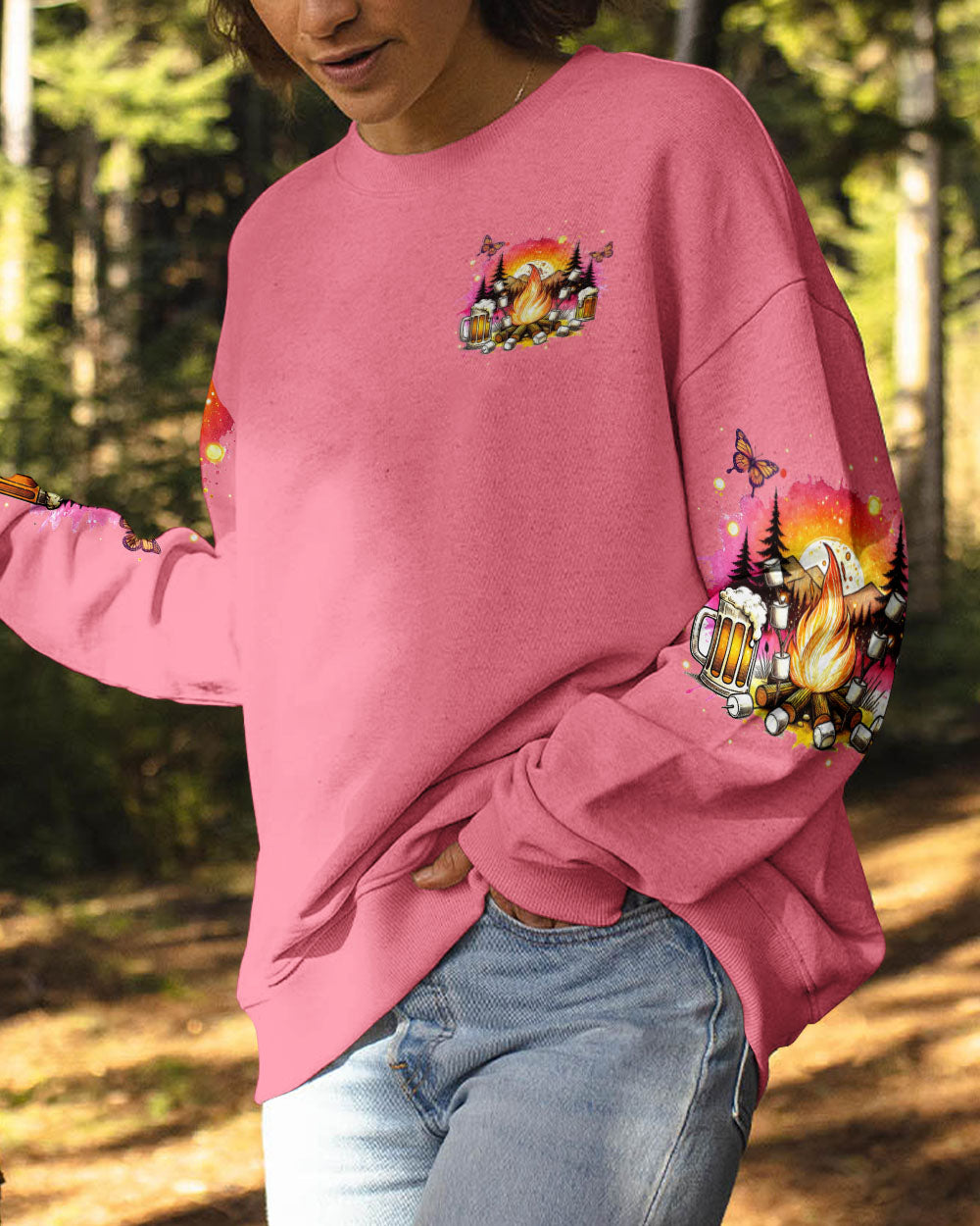 WELCOME TO OUR CAMPSITE ALL OVER PRINT - TYQY2507242