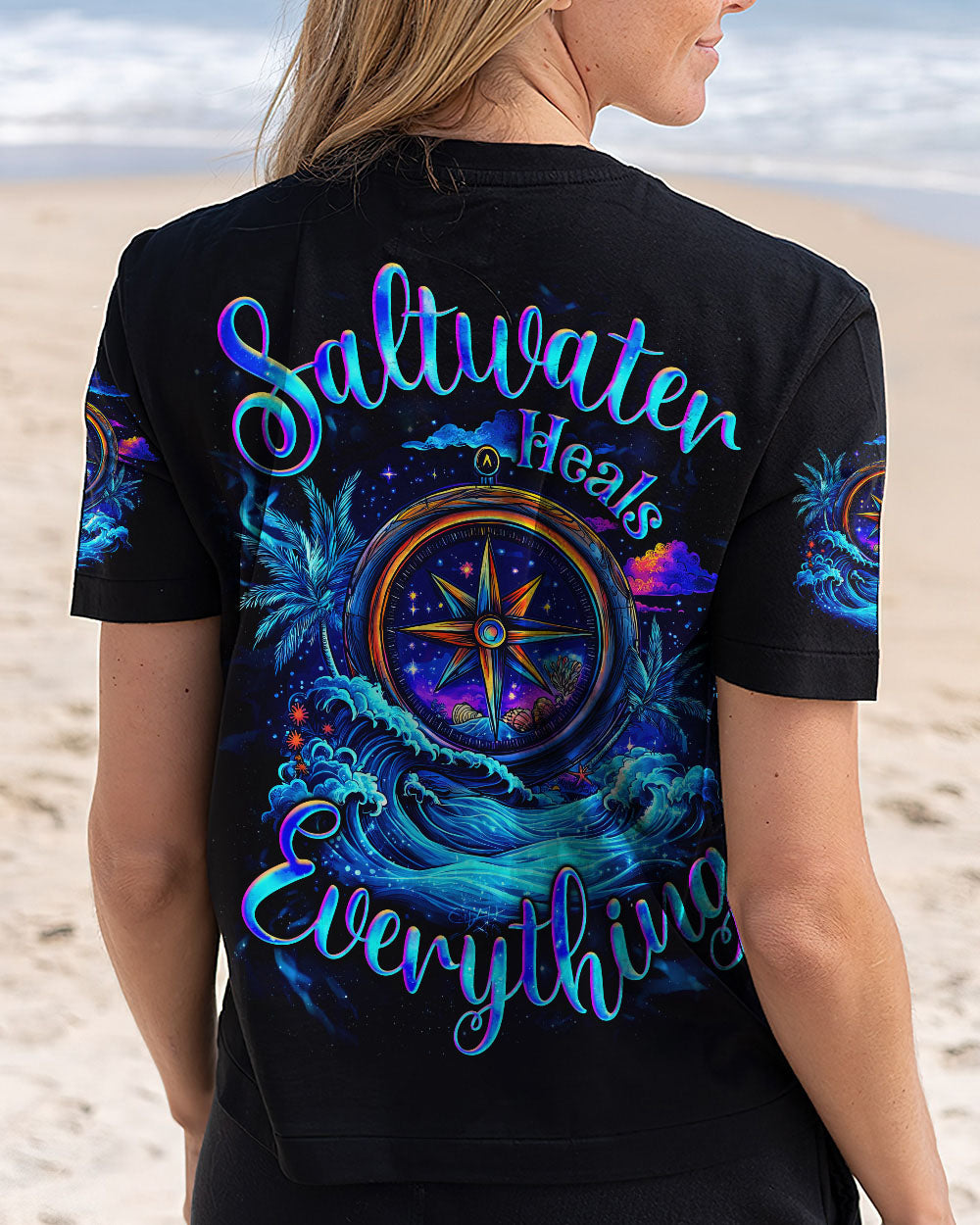 SALTWATER HEALS EVERYTHING COMPASS ALL OVER PRINT - TYQY2603252